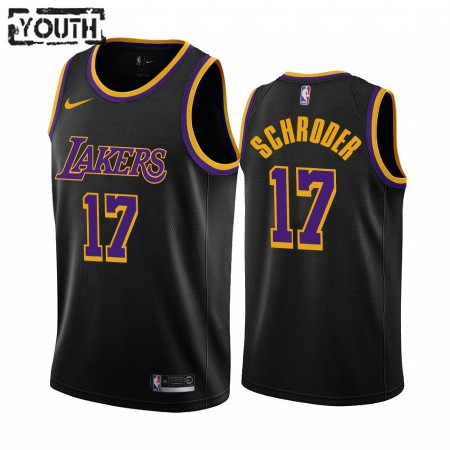 Los Angeles Lakers Dennis Schroder 17 2020-21 Earned Edition Pelipaidat Swingman - Lasten